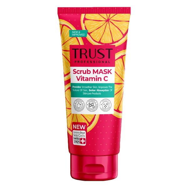 ماسک اسکراب ویتامین سی تراست