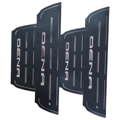 برچسب پارکابی خودرو امیران اسپرت طرح چرم کد 2025047 مناسب برای دنا مجموعه 4 عددی