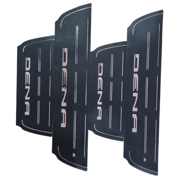 برچسب پارکابی خودرو امیران اسپرت طرح چرم کد 2025047 مناسب برای دنا مجموعه 4 عددی