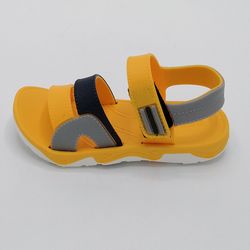 صندل پسرانه مدل ساده رنگ زرد