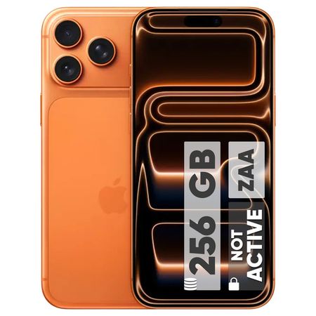 گوشی موبایل اپل مدل iPhone 17 Pro Max ZAA تک سیم کارت + eSim ظرفیت 256 گیگابایت و رم 12 گیگابایت - نات اکتیو شرکتی