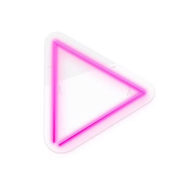 چراغ نئونی دیواری طرح play