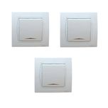 کلید تبدیل پارت الکتریک مدل Azin مجموعه 3 عددی 