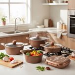  سرویس پخت و پز 17 پارچه ام جی اس مدل Korea-C