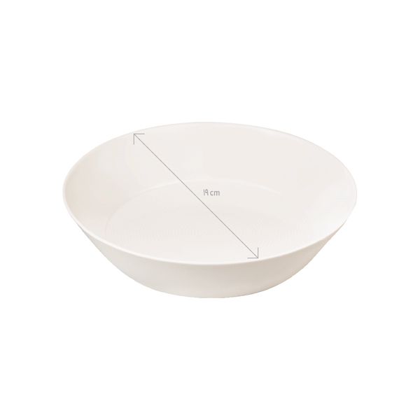 بشقاب خورش خوری زی مدل فرم اس 19 ریچل درجه یک بسته شش عددی	