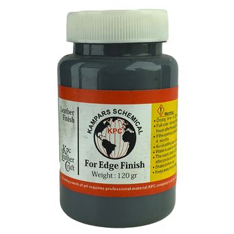 رنگ طوسی لبه چرم کی پی سی پلاس حجم 120 میلی لیتر