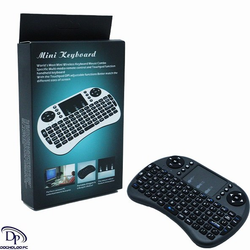 مینی کیبورد وایرلس Mini Kayboard Backlit کیبورد + تاچ‌پد + کنترل مالتی‌مدیا