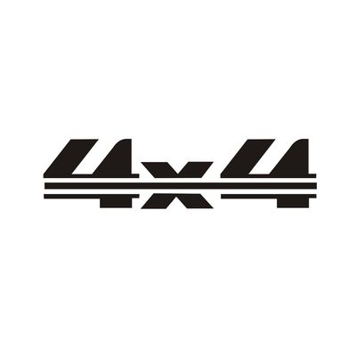 برچسب بدنه خودرو مدل 4x4 آفرود