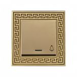 کلید زنگ ایران الکتریک مدل آرکا