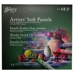پاستل گچی 24 رنگ مونگیو مدل Gallery