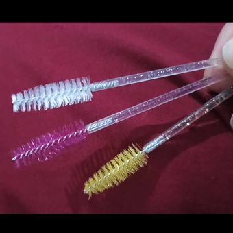 برس ابرو و مژه با دسته اکلیلی و سر خم شونده