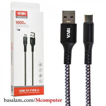 کابل شارژ تایپ سی فست وابی VABI CA18
