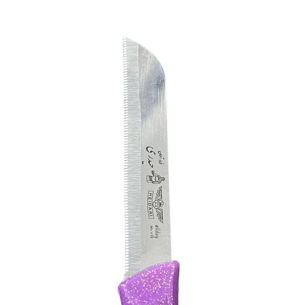 چاقو آشپزخانه حیدری مدل اره ای