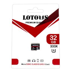 کارت حافظه microSDHC لوتوس سرعت 90MBps ظرفیت 32گیگابایت