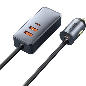 شارژر فندکی 120وات باسئوس مدل CCBT-A0G