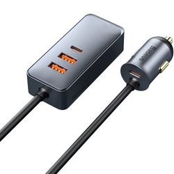 شارژر فندکی 120وات باسئوس مدل CCBT-A0G