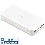 پاوربانک 18 وات شیائومی مدل Redmi  ظرفیت 20000 میلی‌آمپرساعت