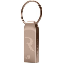 فلش مموری ریوکس U-02 USB 2.0 ظرفیت 64 گیگابایت + 30 فیلم و سریال ایرانی و خارجی رایگان + یک عدد OTG هدیه