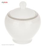 سرویس غذاخوری 102 پارچه چینی زرین ایران سری ایتالیا اف مدل Riva درجه یک