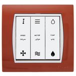 کلید کولر پارت الکتریک مدل آذین کد 5001W4020