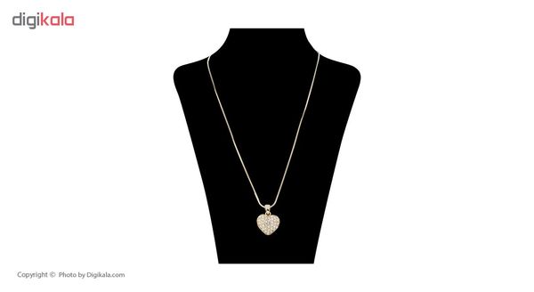 گردنبند زنانه مدل قلب کد 03