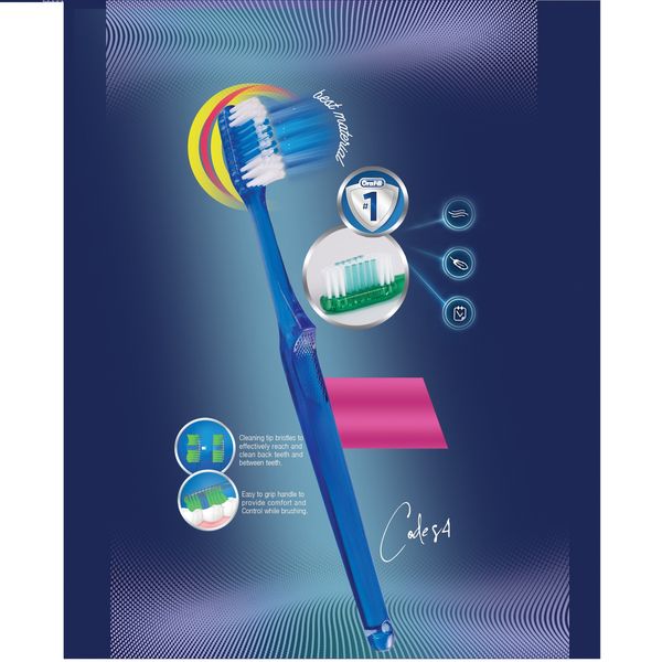 مسواک اسپارکل مدل S4 با برس متوسط