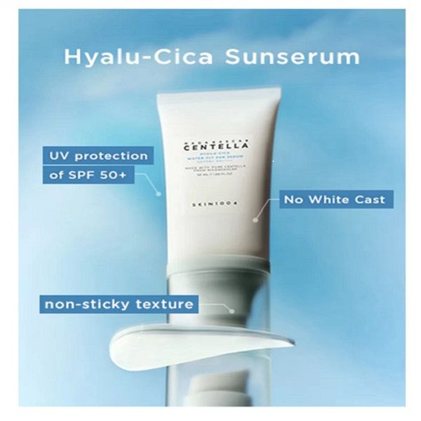 کرم ضد آفتاب بدون رنگ سنتلا، 50 SPF، مدل 1004، مناسب پوست حساس، نرمال و خشک و حجم 50 میلیلیتر، محافظت کننده در برابر اشعه UVA و