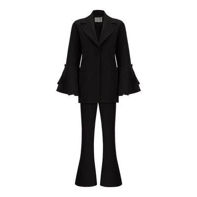 ست کت و شلوار زنانه السانا مدل برگین کد 137401