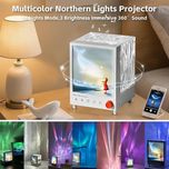 چراغ خواب و اسپیکر شفق قطبی طرح aurora box مدل s10