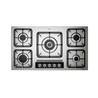 اجاق گاز صفحه‌ای پنج شعله کن مدل 523M