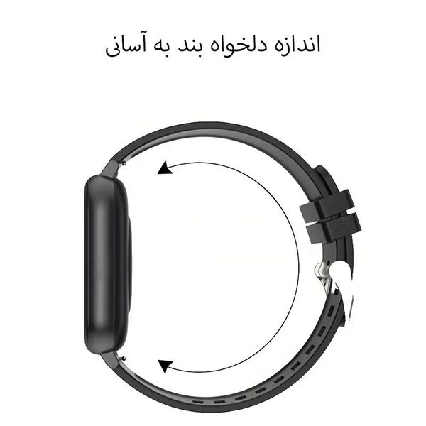 ساعت هوشمند مدل اولترا T1000 دارای قابلیت های قابلیت مکالمه مستقیم، قابلیت مکالمه از طریق بلوتوث، ضد آب بند سیلیکون