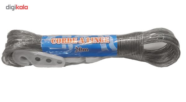 بند رخت مدل استیل روکش دار طول 30 متر