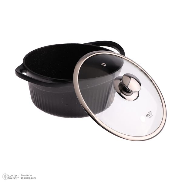 سرویس تابه و قابلمه گرانیتی 15 پارچه ام جی اس مدل GD1511