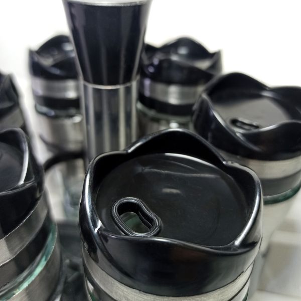 ست جا ادویه 6 پارچه کاپریس مدل فلورا کد RSB6