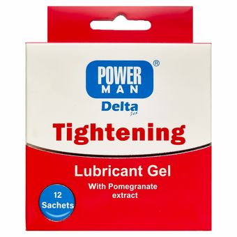  ژل تقویت جنسی دلتا دارو مدل Tightening بسته 12 عددی
