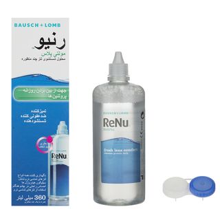محلول شستشوی لنز رنیو مدل مولتی پلاس حجم 360 میلی لیتر*541