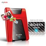 هارد اکسترنال ای دیتا مدل  HD650 ظرفیت 1 ترابایت دارای رابط USB Type-A 3.0(گارانتی 36 ماهه آونگ 12 ماه بازیابی رایگان اطلاعات)