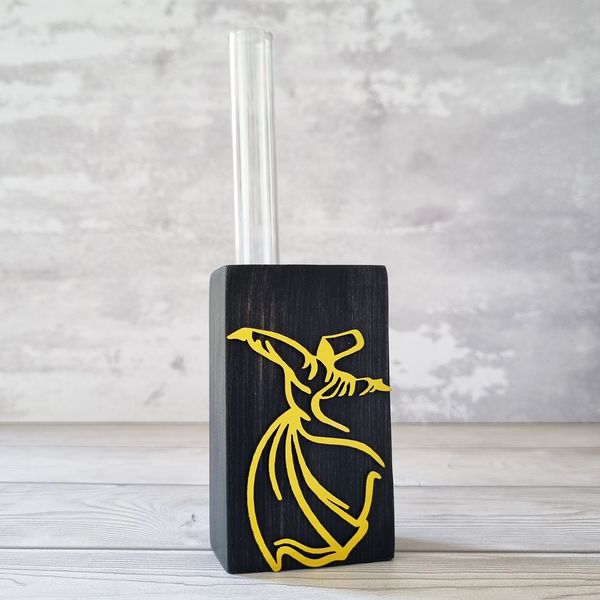 گلدان دکوری طرح رقص سماع