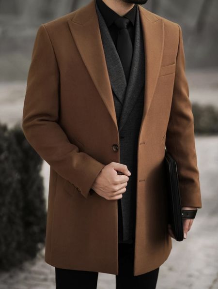 پالتو دو دکمه یقه بلیزر کد o130