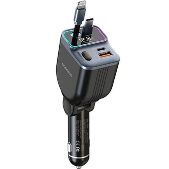 شارژر فندکی 18 وات پرودو مدل PDFWCH068BK