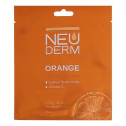 ماسک صورت نئودرم تولید:1404/03/01 مدل Orange حجم 25 میلی لیتر