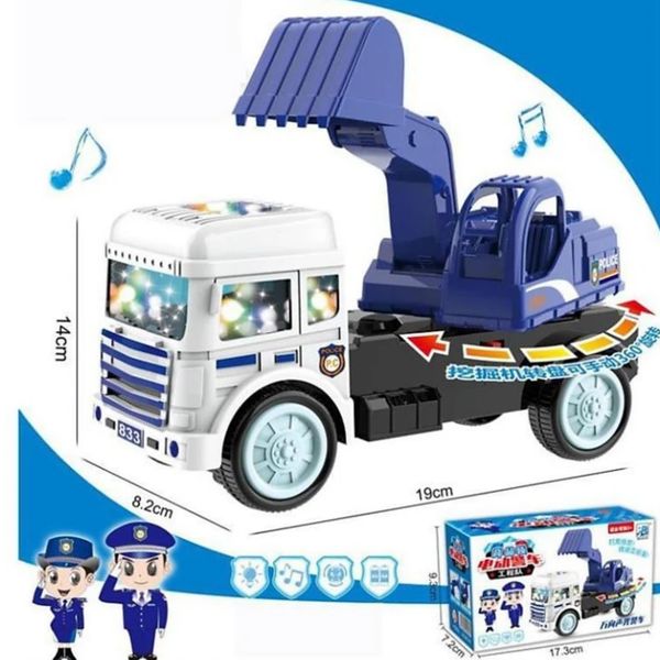 ماشین بازی مدل راهسازی پلیس