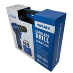 دریل شارژی 16/8 ولت براشلس ویوارکس مدل VR1610V-21BL