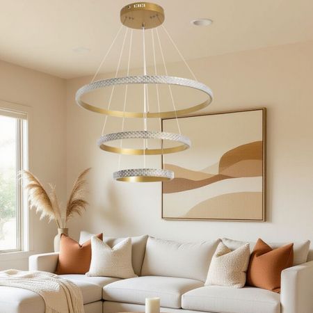 لوستر آویز شاهان تک مدل gold70b