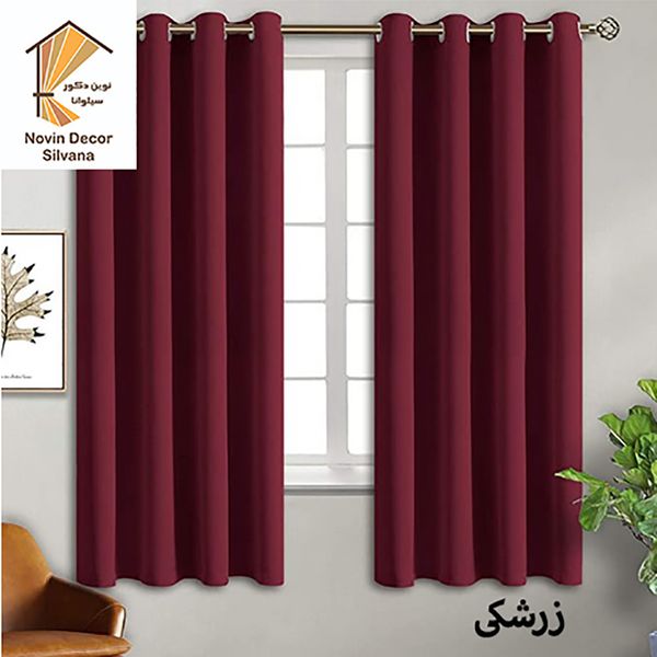 پرده نوین دکور سیلوانا مدل کتان 23 سایز 230 × 140 سانتی متر