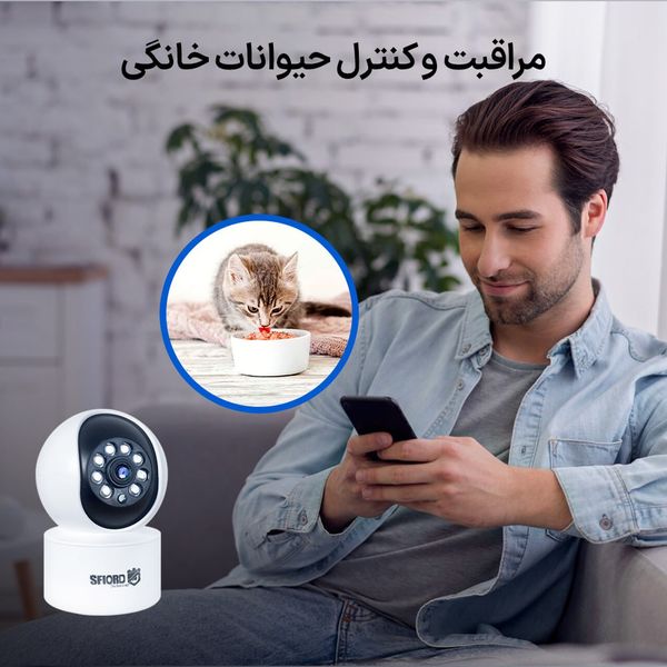 دوربین مداربسته تحت شبکه اسفیورد مدل SZM120N