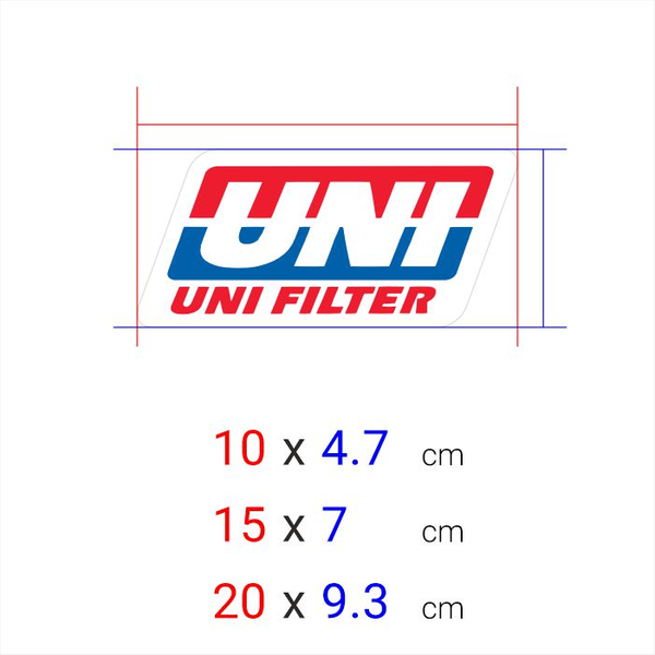 برچسب چاپی برش خورده مدل UNI کد 0111