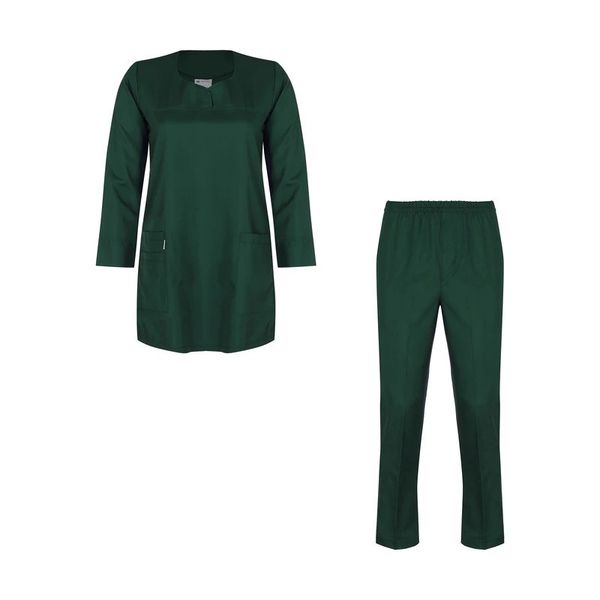 ست روپوش و شلوار اتاق عمل زنانه مدل اسکراب کد38034
