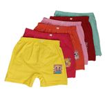 شورت دخترانه مدل کارتونی مجموعه 6 عددی