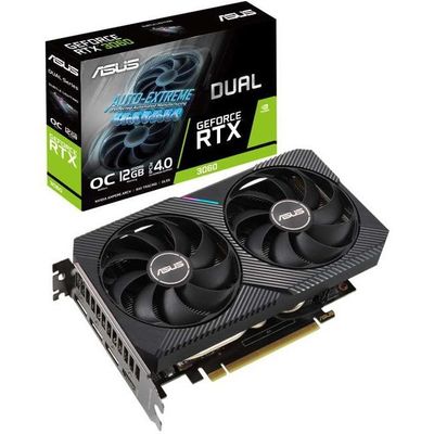 Graphic Card ASUS Dual RTX 3060 OC Gaming V2 12GB